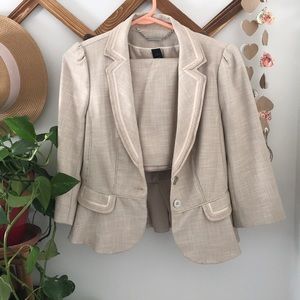 Blazer and Skirt Set